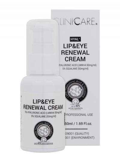 Cliniccare Lip Eye Renewal Cream BottleBox