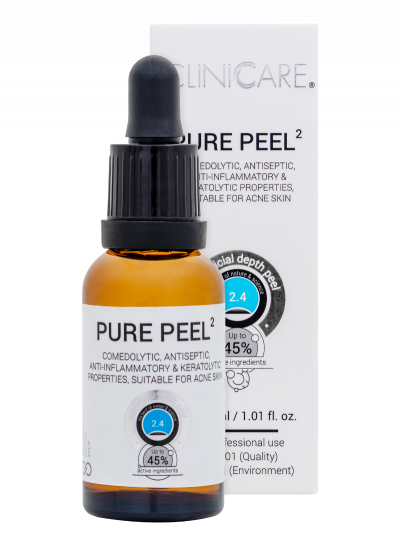 Cliniccare Pure Peel Bottle Box