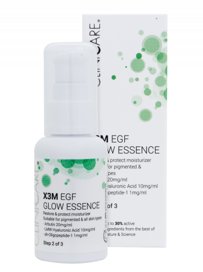 Cliniccare X3M EGF Glow Essence Bottle Box