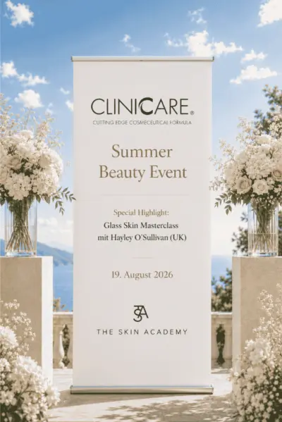 CLINICCARE® Summer Beauty Event 2026 mit Hailey O Sullivan und der begehrten Glass Skin Masterclass